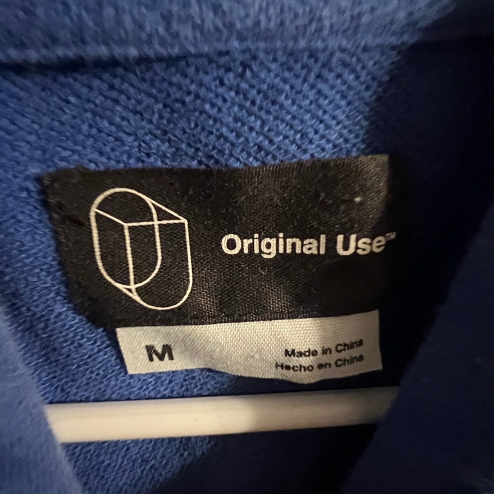 Original Use Blue Hoodie - Picture 2 of 3